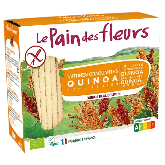 Tostadas Crujientes De Quinoa Bio-150g-Le Pain des fleurs