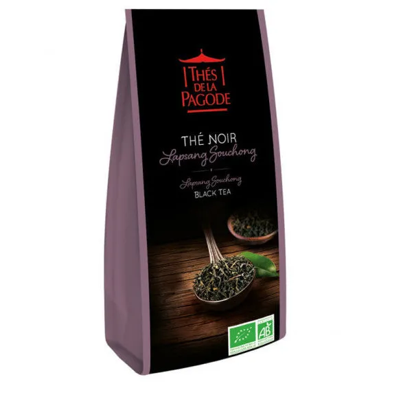 Té Negro Lapsang Souchong Ecológico-100g-Thés de la Pagode