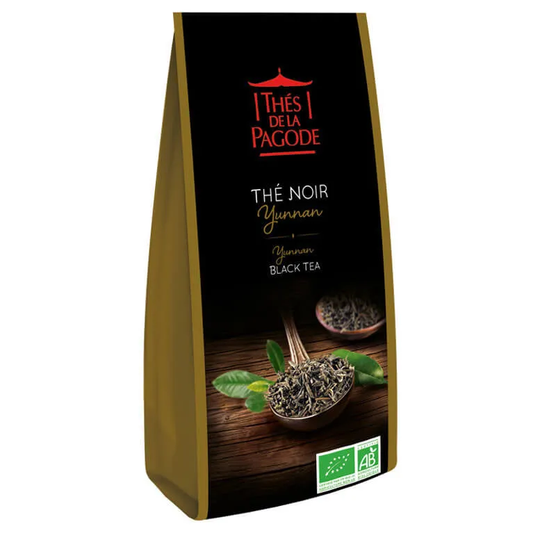 Té Negro Yunnan Ecológico-100g-Thés de la Pagode