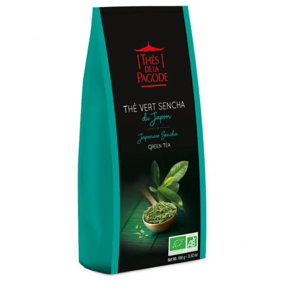 Té verde Sencha ecológico de Japón-100g-Thés de la Pagode