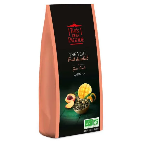 Té verde frutos del sol-100g-Thés de la Pagode