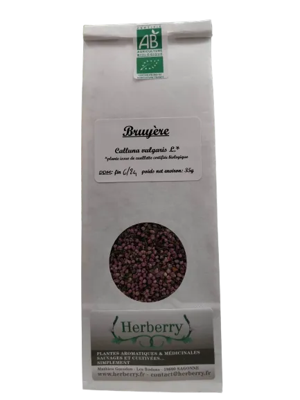 Té de hierbas de brezo orgánico-35g-Herberry