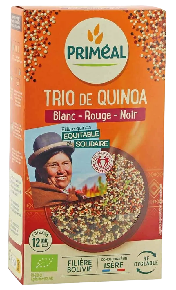 Trío de Quinua Orgánica-500g-Priméal