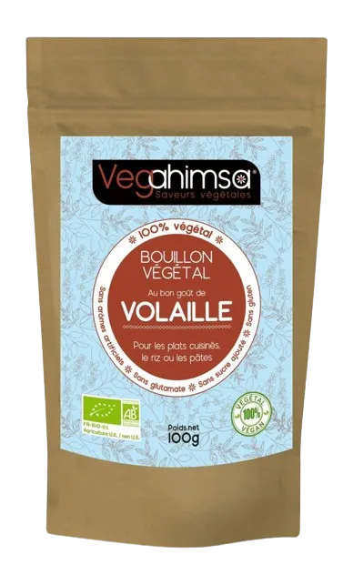 Caldo de verduras de ave ecológico-100g-VegaHimsa