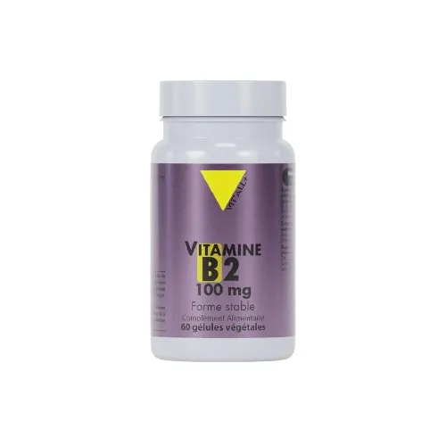 Vitamina B2 - 100 mg - 60 cápsulas - Vit'all+