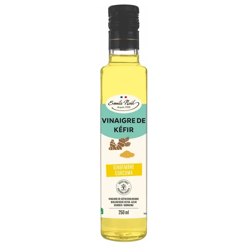 Vinagre de Kéfir Bio-Cúrcuma de Jengibre-250ml-Émile Noël