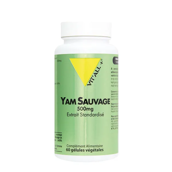 Ñame Sauvage 500 mg-60 cápsulas-Vit'all+