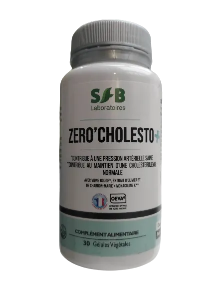 Zero'cholesto+-Levadura roja de arroz y Q10-30 cápsulas-SFB