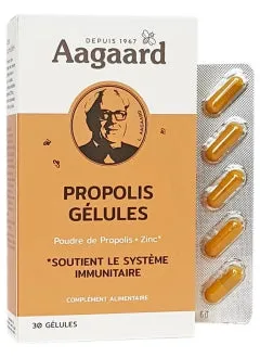 Propóleo Cápsulas 170mg-30 Cápsulas-Aagaard