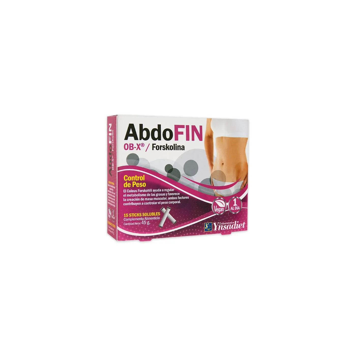 Abdofin Control Peso 15 Sticks Ynsadiet