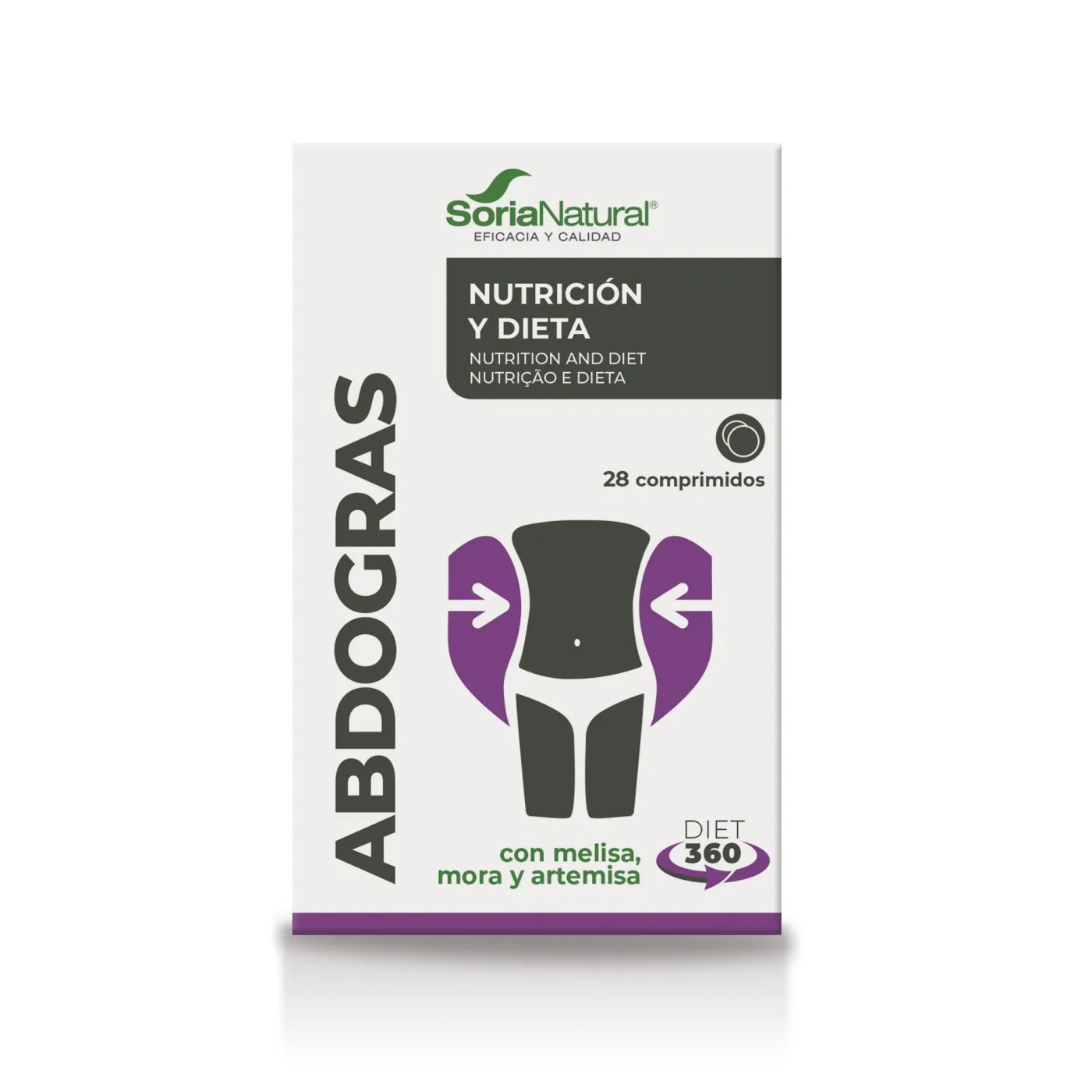 Soria Natural Abdogras 28 Comprimidos