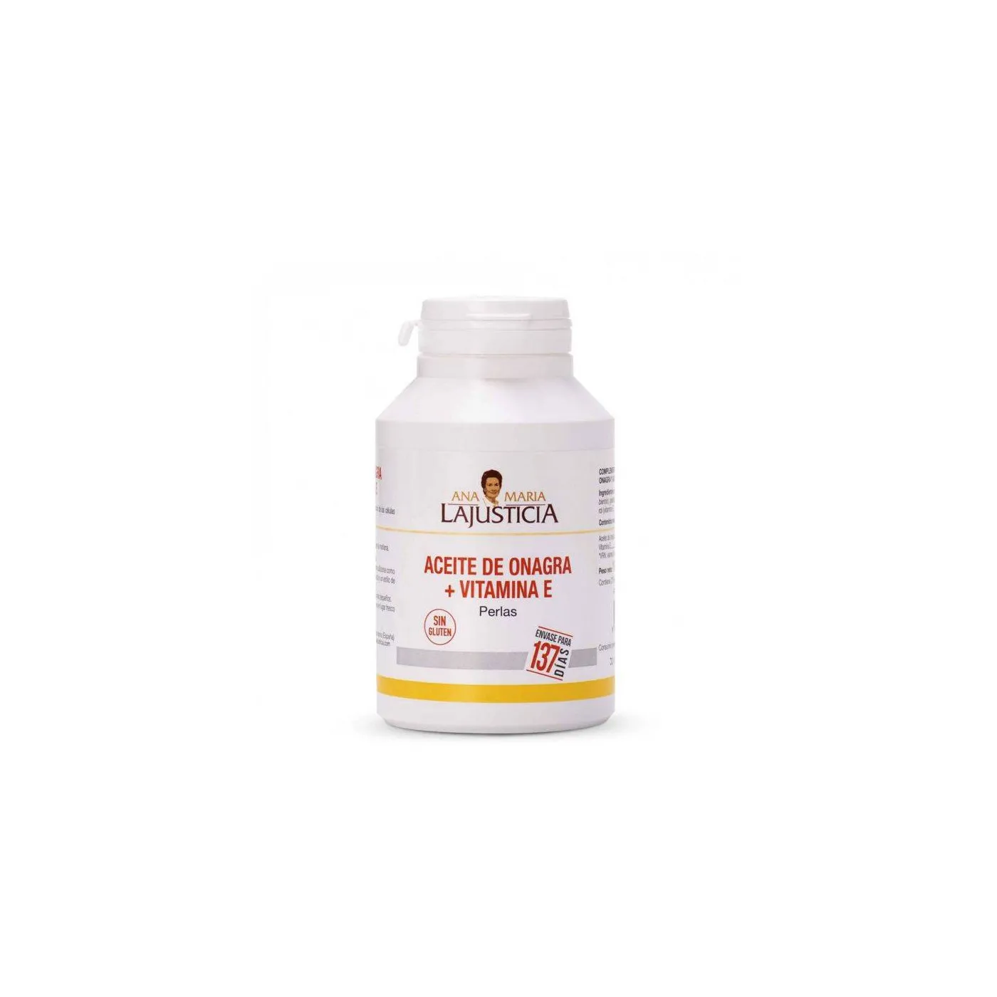Aceite De Onagra Y Vitamina E 275 Perlas Lajusti