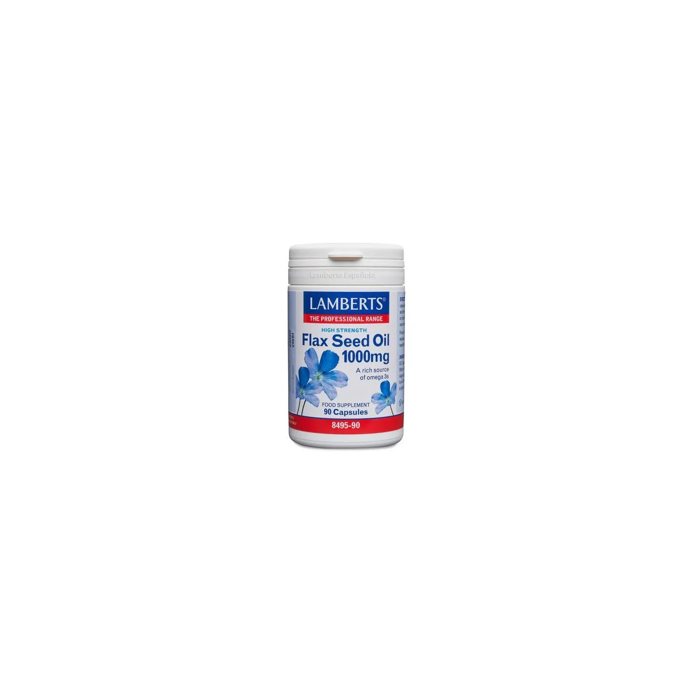 Aceite De Semillas De Lino 1000mg 90 Caps Lamber