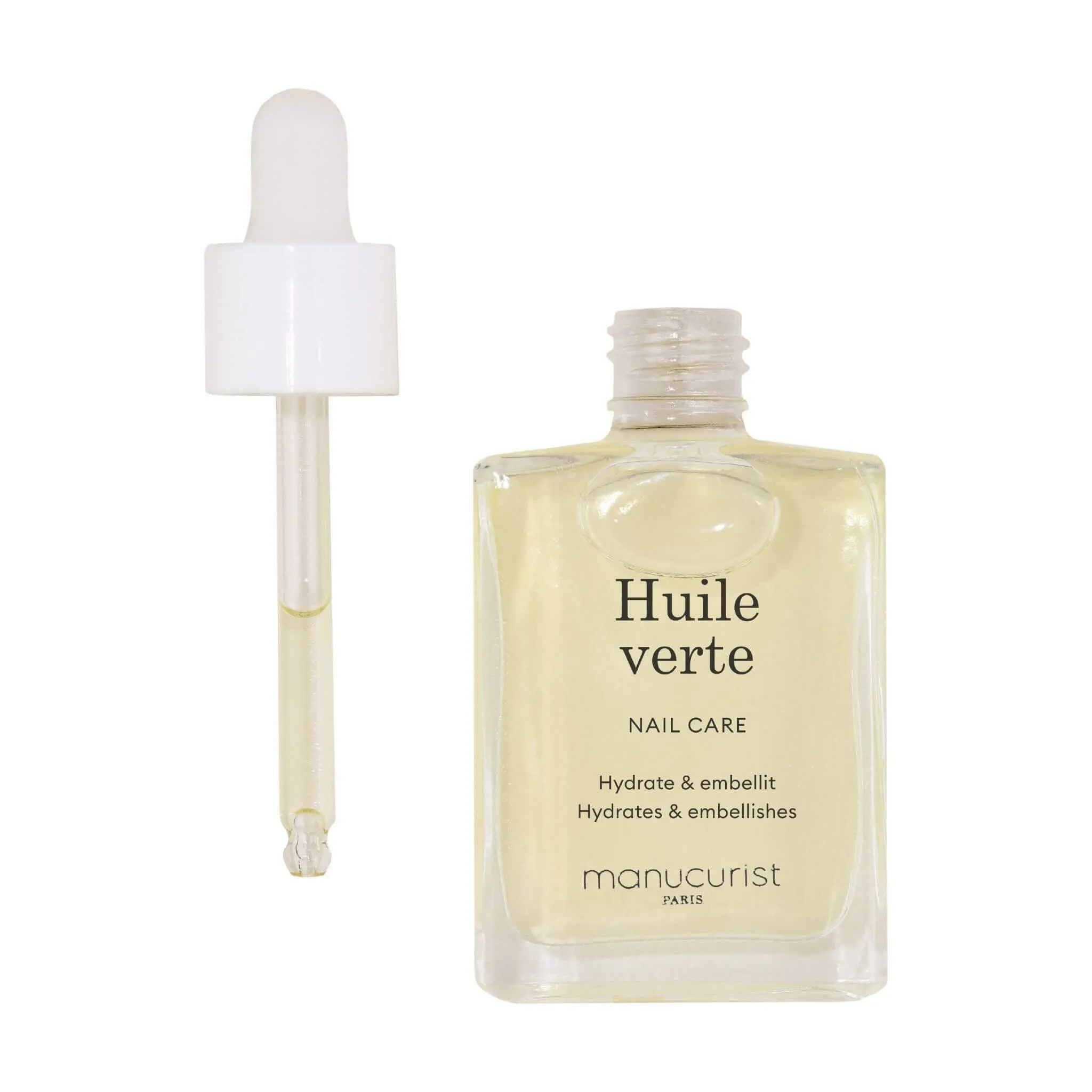 Aceite nutritivo para uñas y cutículas Huile Verte