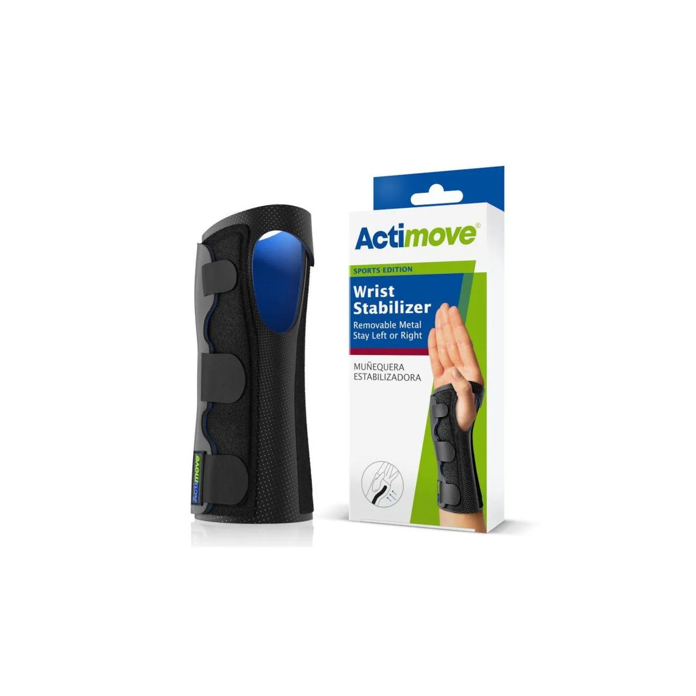 Acm Estabilizador De Muñeca Con Ferula Metalica