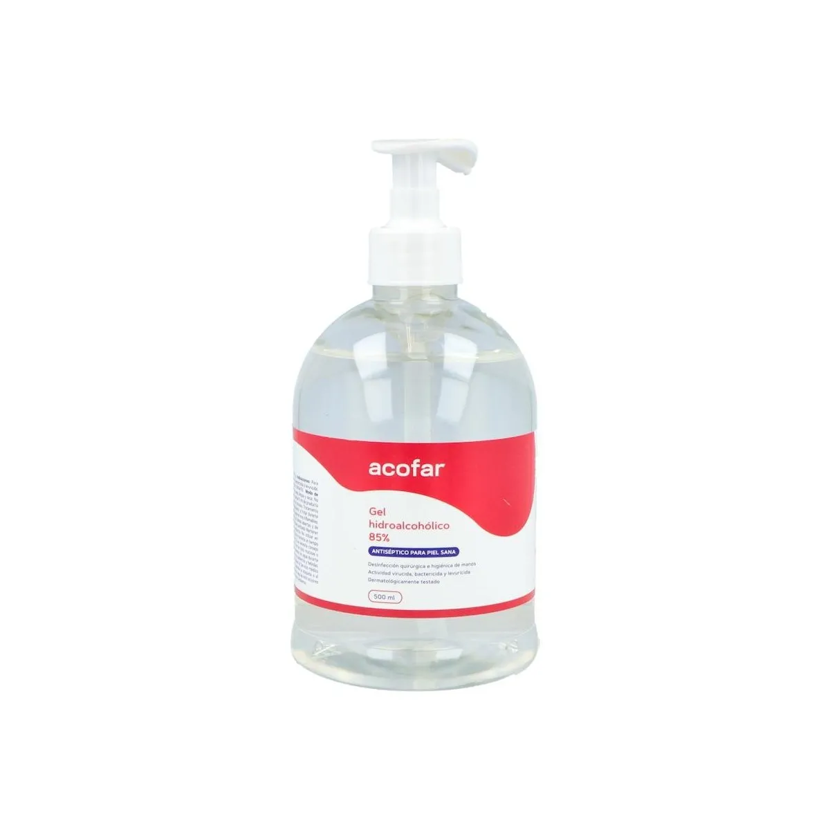 Acofar Gel Hidroalcoholico 85% 500 Ml 1 Un