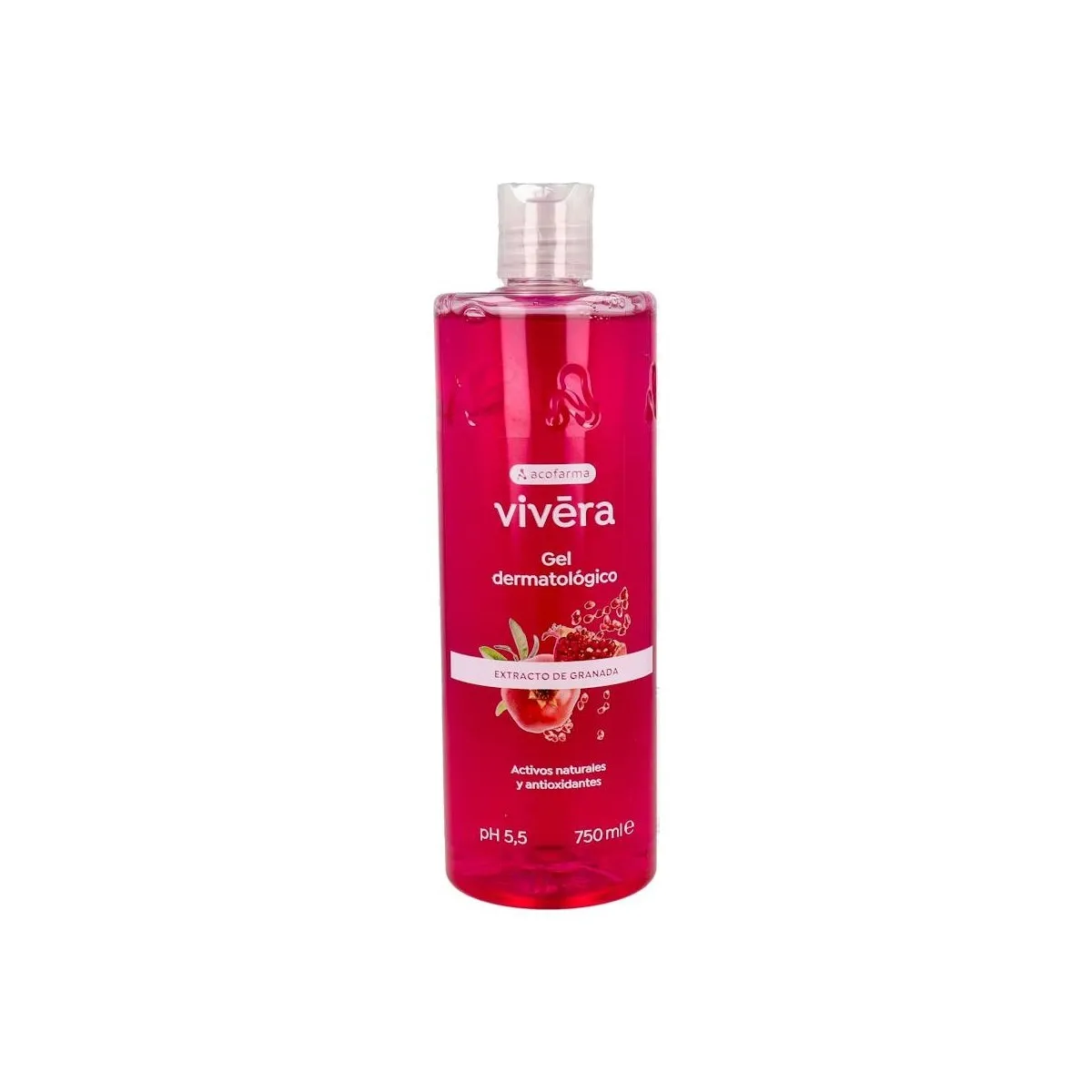 Acofar Vivera Gel Extracto De Granada 750 Ml