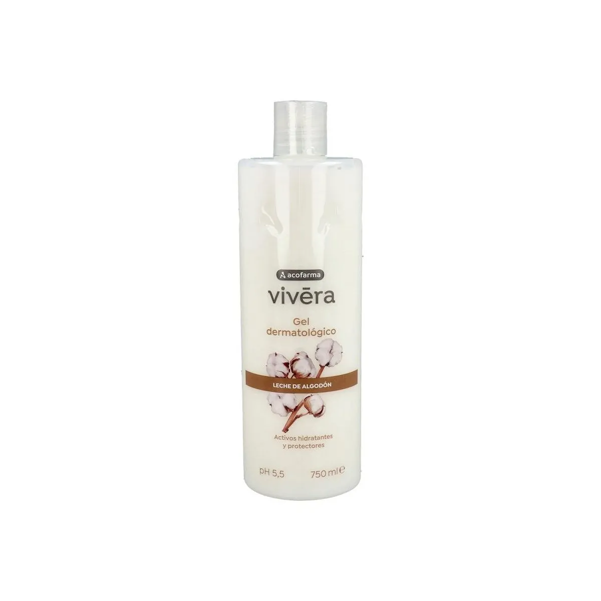 Acofar Vivera Gel Leche Algodon 750 Ml