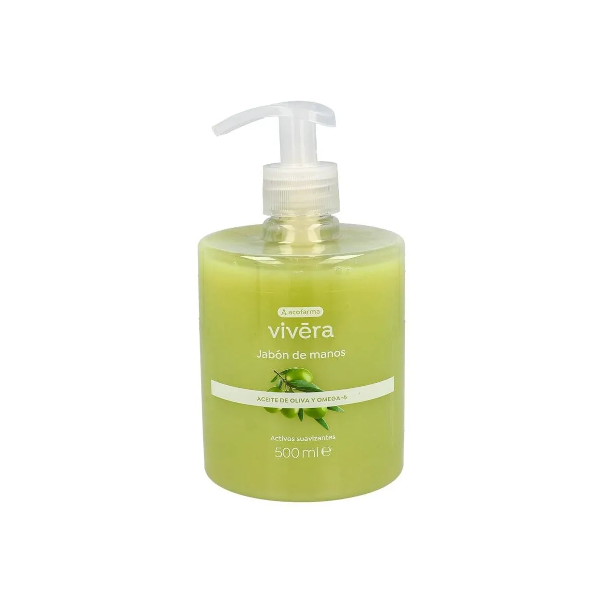 Acofar Vivera Jabon Manos Oliva 500 Ml