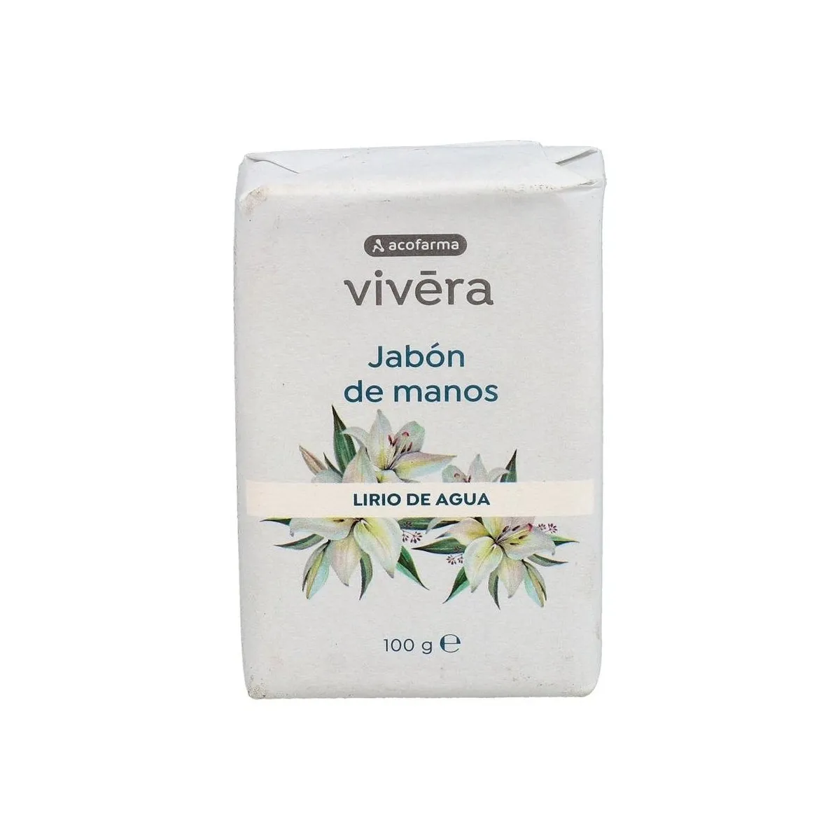 Acofar Vivera Jabon Pastilla De Manos Lirio Agua 100g