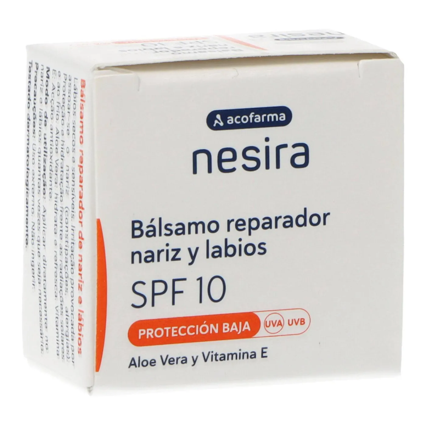 Acofarderm Balsamo Reparador Nariz Y Labios Spf1