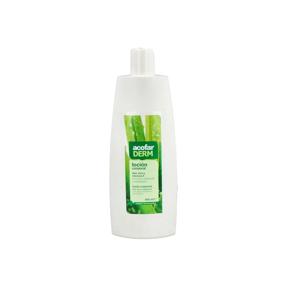 Acofarderm Locion Hidrat Corp Aloe + Vit E 400 Ml