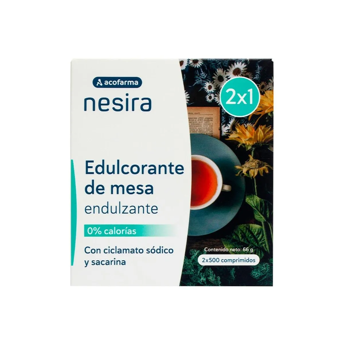 Acofarinas 500 Comp 2 X 1