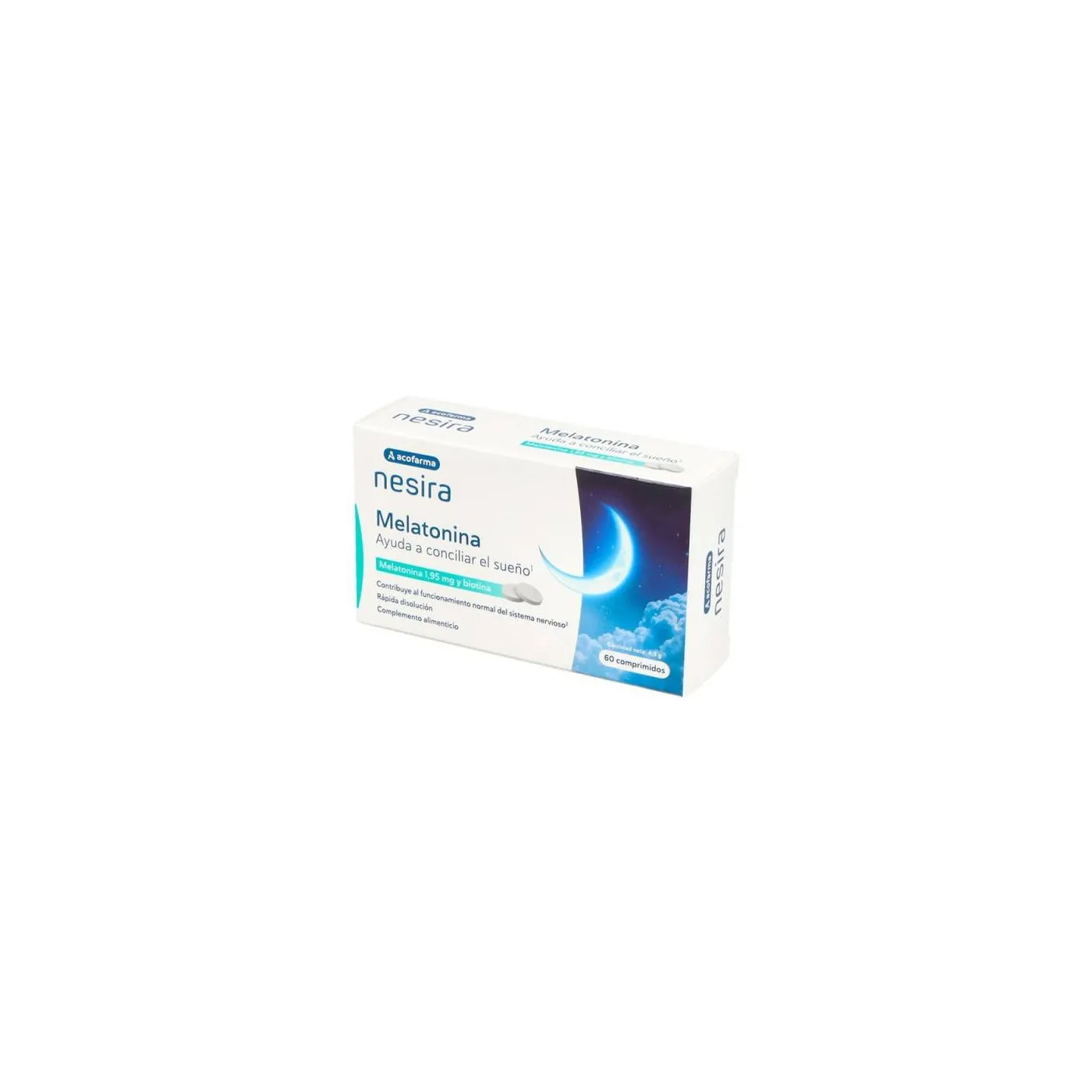Acofarma Nesira Melatonina 1,95 Mg 60 Comprimido