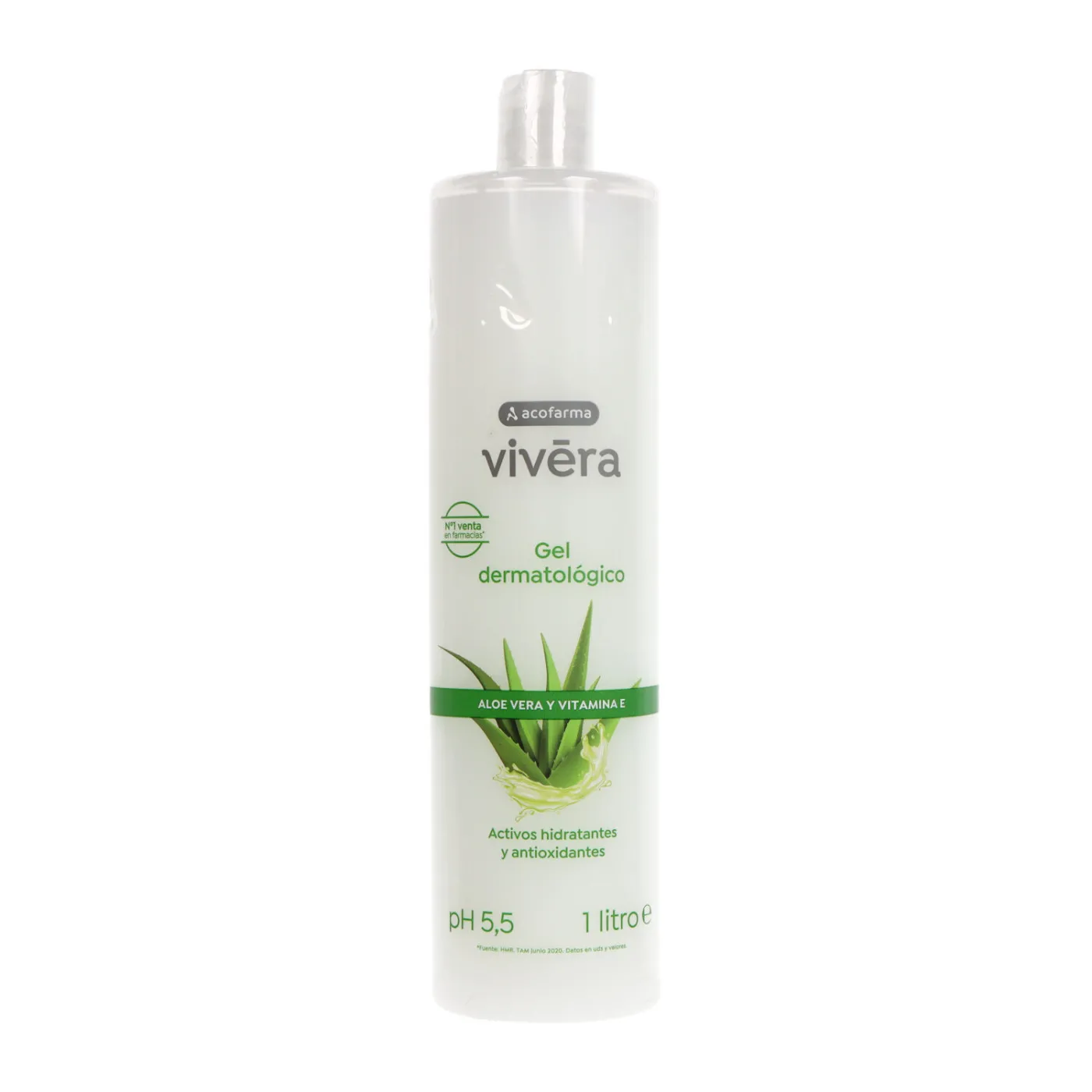Acofarma Vivera Gel Aloe Vera Y Vitamina E 1 L