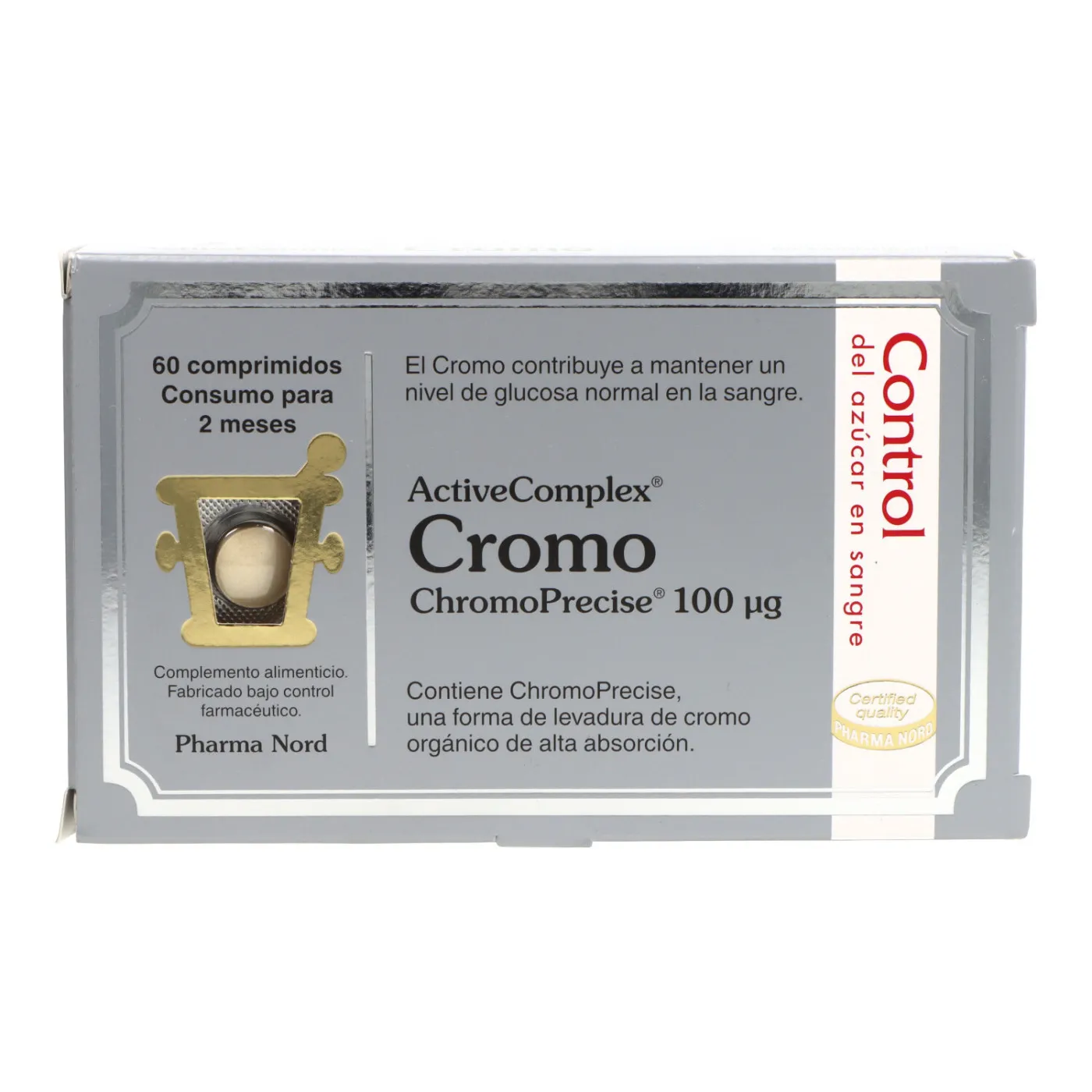 Activecomplex Cromo 100mcg 60 Comps