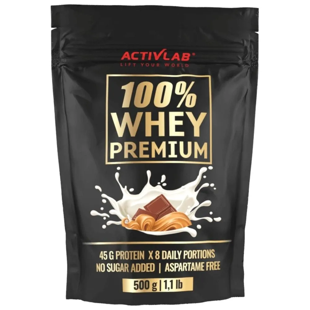 Activlab 100% Whey Protein Premium, Mantequilla de cacahuete con chocolate - 500 g