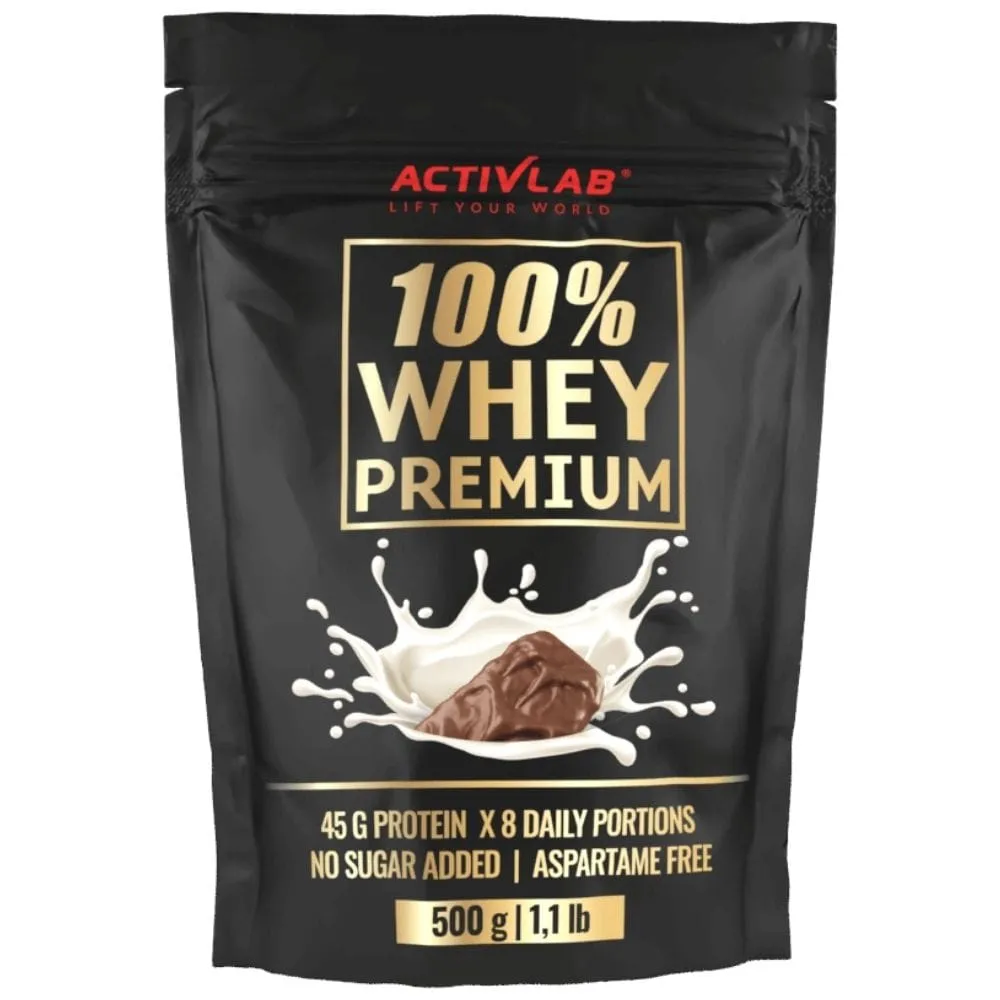 Activlab 100% Whey Protein Premium, Barrita de leche - 500 g