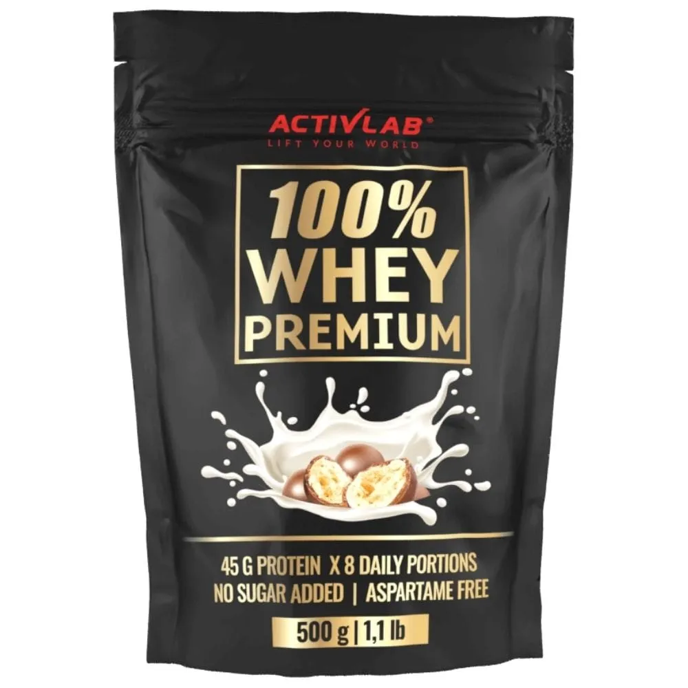 Activlab 100% Whey Protein Premium, Galleta de chocolate con leche - 500 g