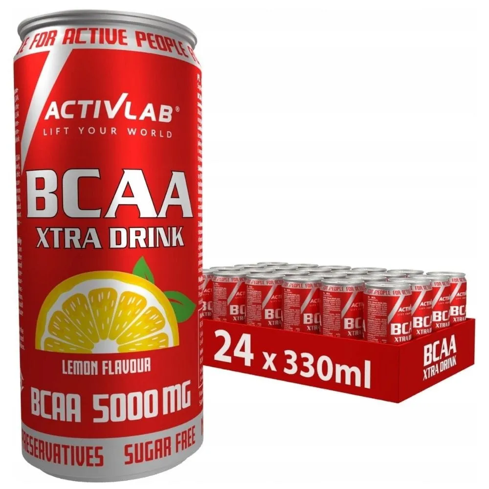 Activlab BCAA Xtra, Limón - 24 Piezas
