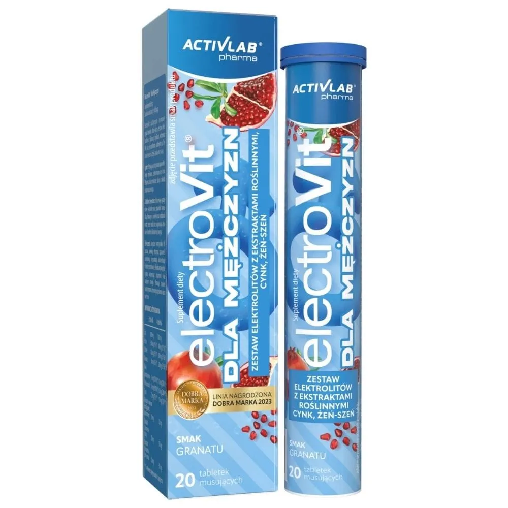Activlab ElectroVit for Men, Granada - 20 Tabletas efervescentes