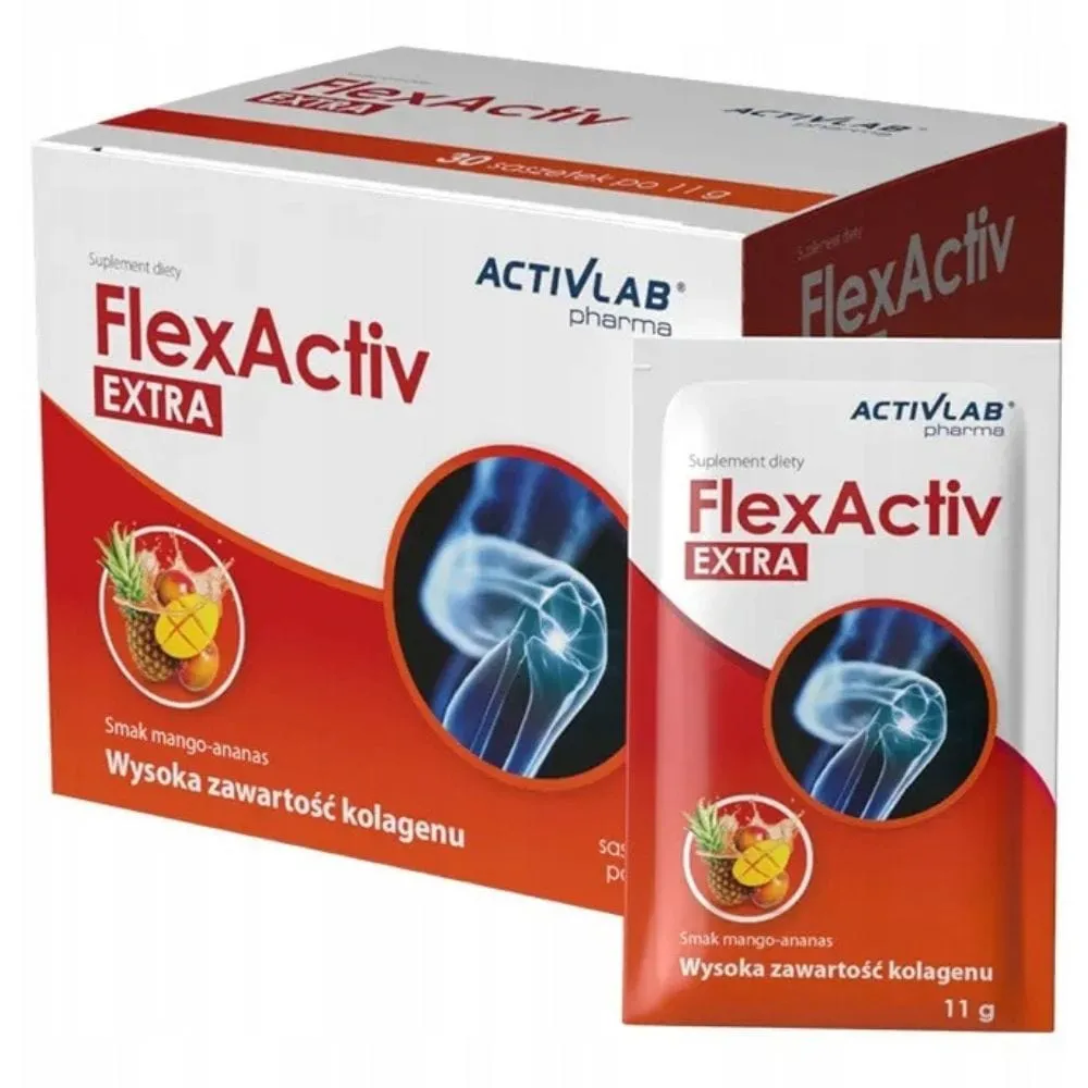 Activlab FlexActiv Extra, Mango-Piña - 30 sobres