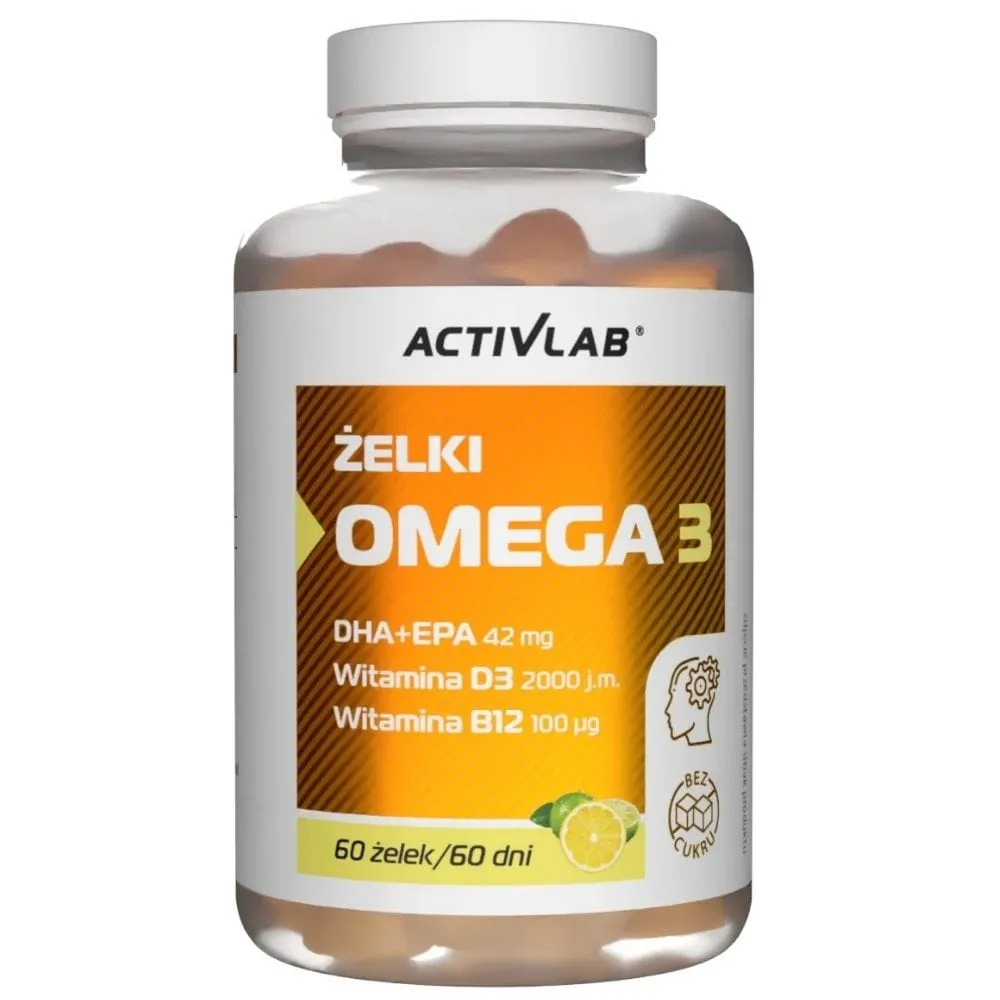 Activlab Gummies Omega 3, Lima-Limón - 60 gominolas