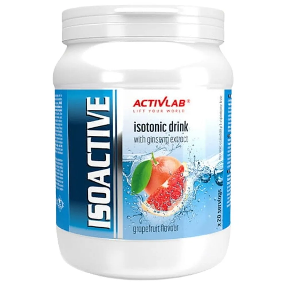 Activlab Isoactive, Electrolitos + Vitaminas B, Pomelo - 630 g