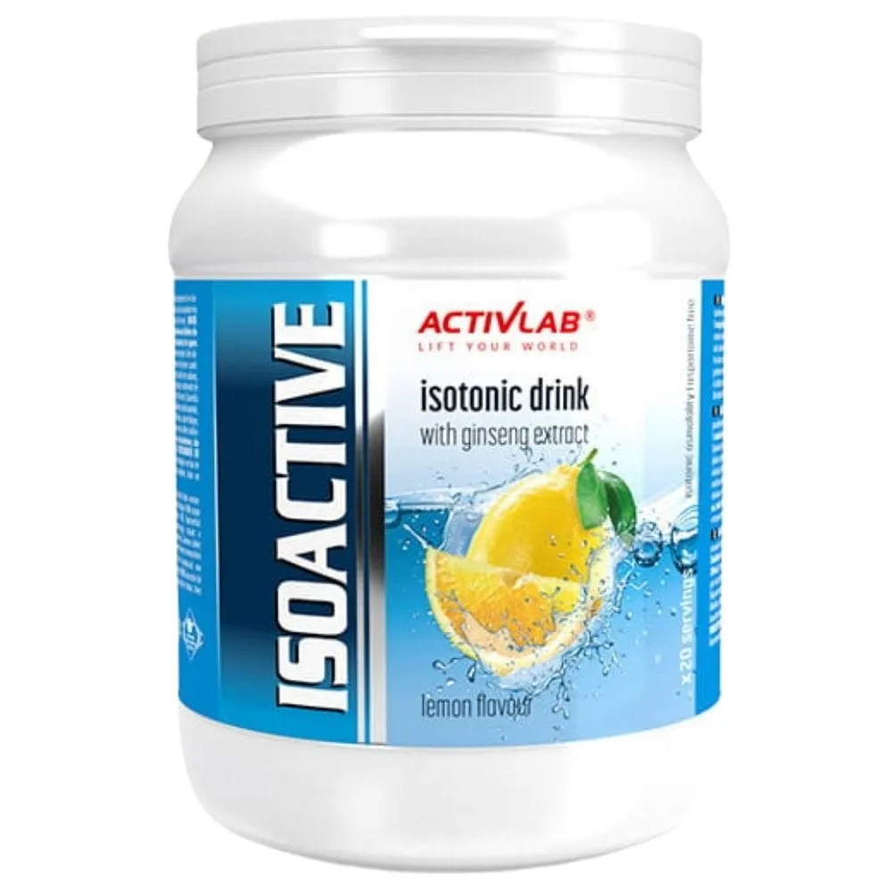 Activlab Isoactive, Electrolitos + Vitaminas B, Limón - 630 g
