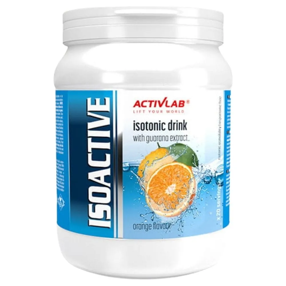 Activlab Isoactive, Electrolitos + Vitaminas B, Naranja - 630 g