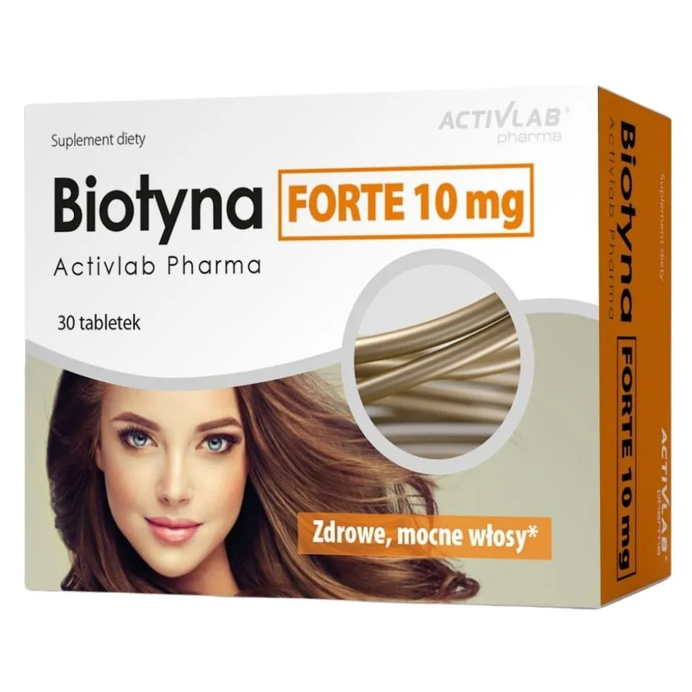 Activlab Pharma Biotina Forte 10 mg - 30 Tabletas