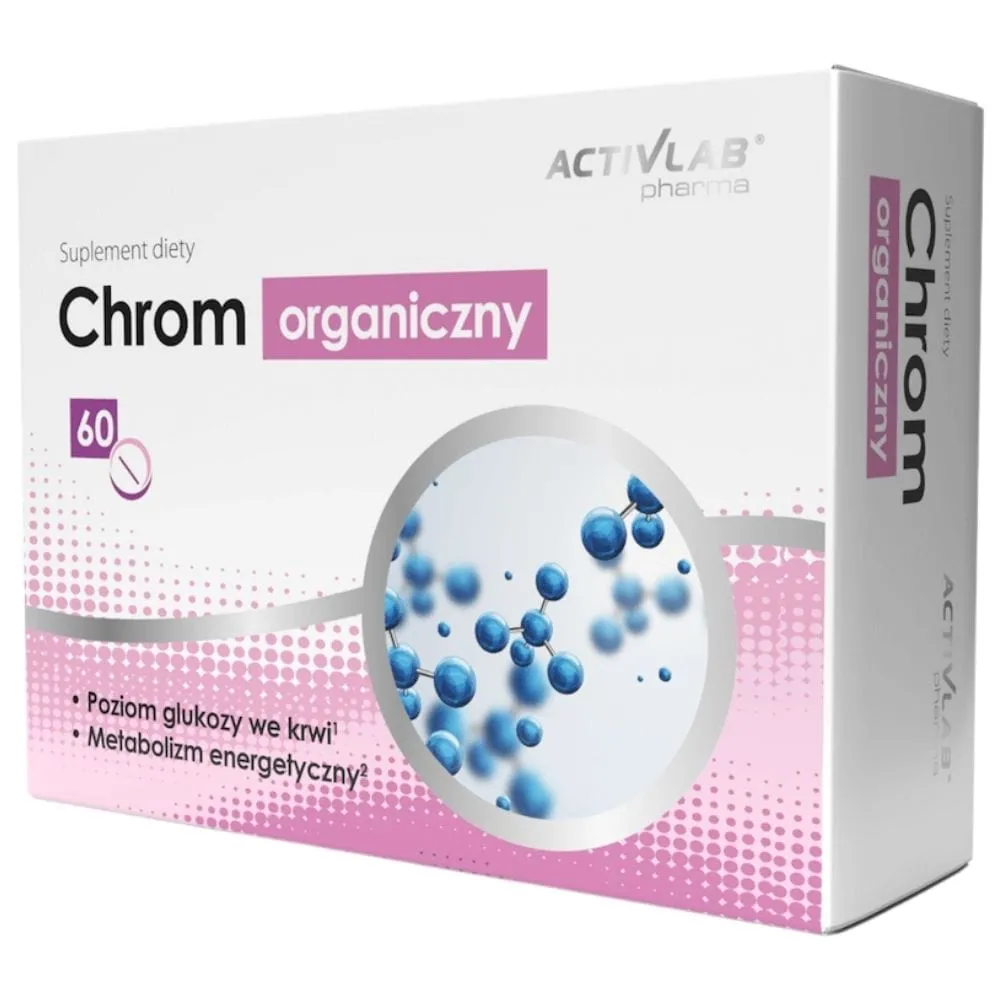 Activlab Pharma Cromo Orgánico 200 mg - 60 Tabletas