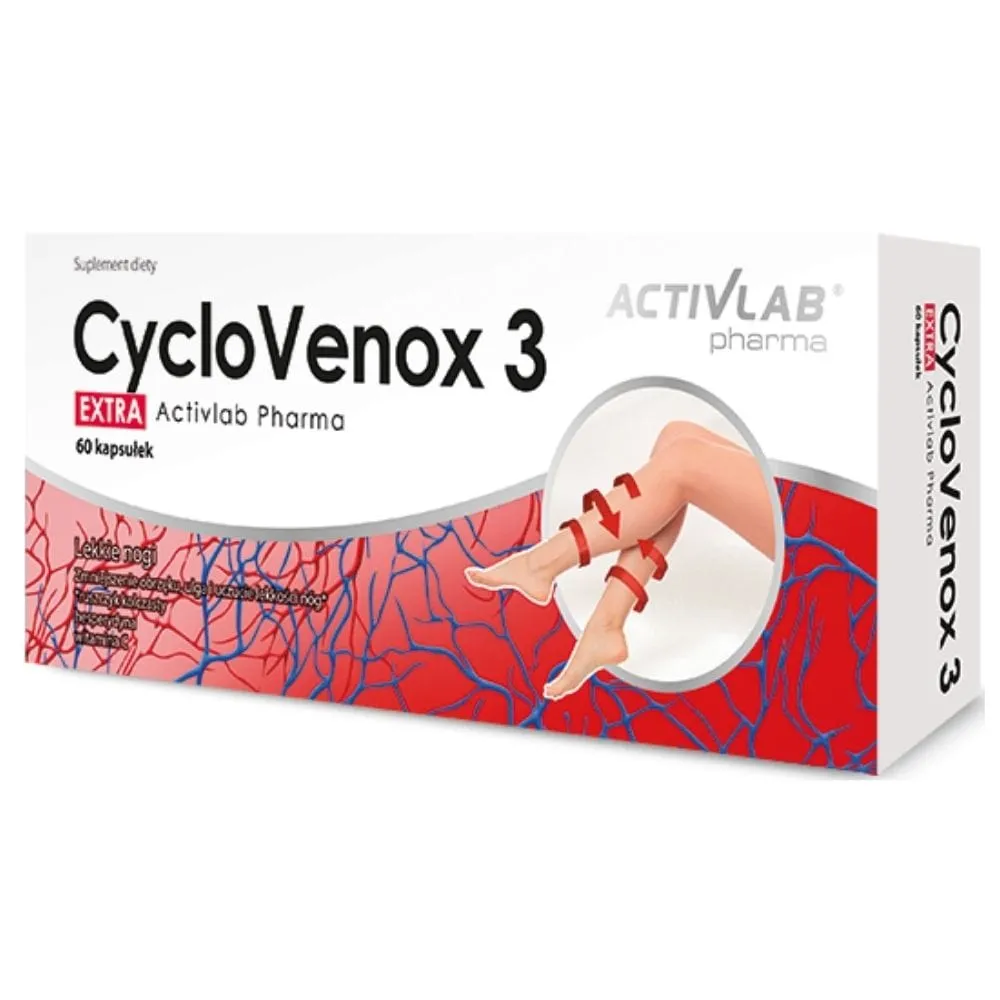 Activlab Pharma CycloVenox 3 Extra - 60 Cápsulas