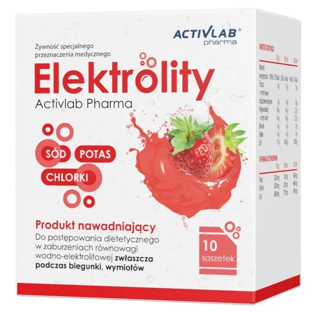 Activlab Pharma Electrolitos, St RAW baya - 10 Bolsitas