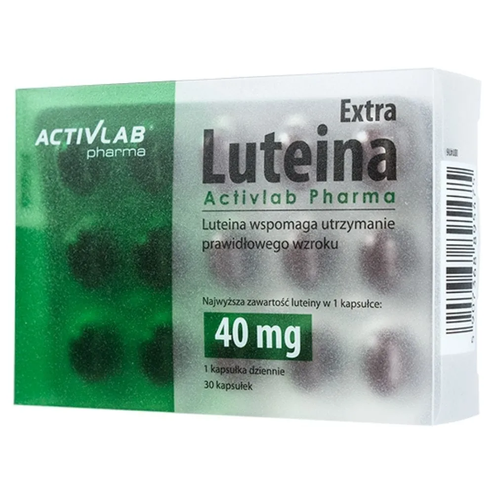 Activlab Pharma Luteína Extra 40 mg - 30 Cápsulas