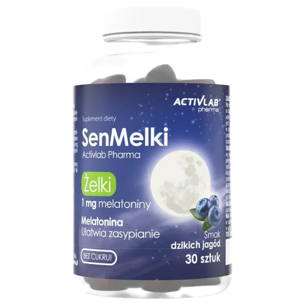 Activlab Pharma Melatonina Gomitas, Bayas Silvestres - 30 Gomitas