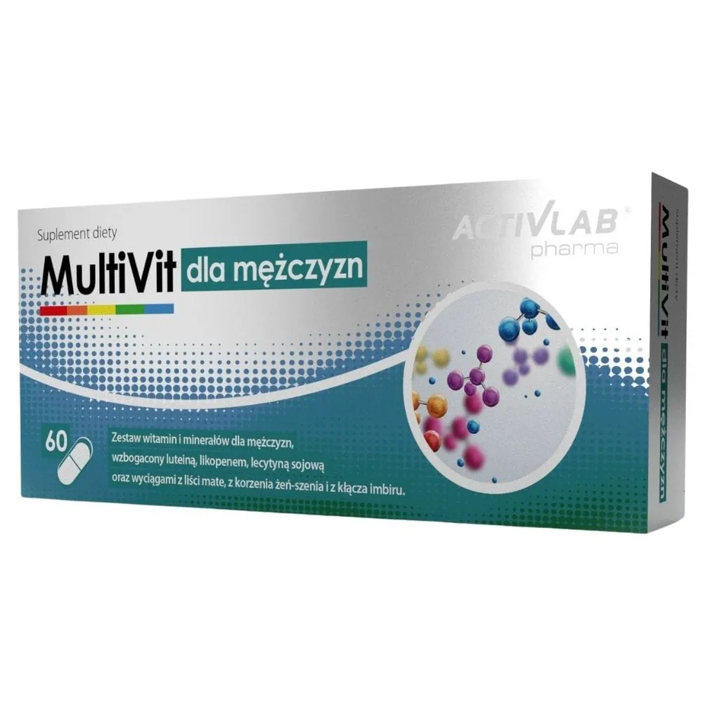 Activlab Pharma MultiVit for Men - 60 Cápsulas