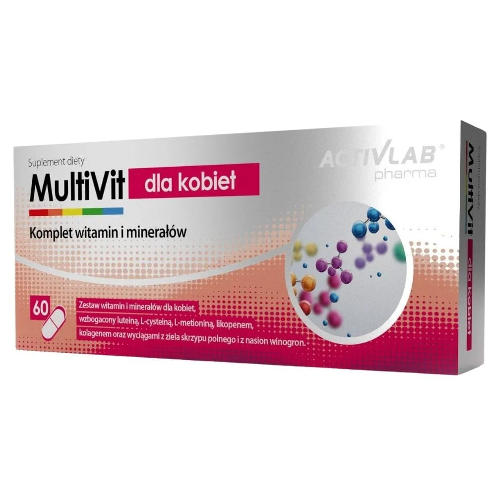 Activlab Pharma MultiVit for Women - 60 Cápsulas