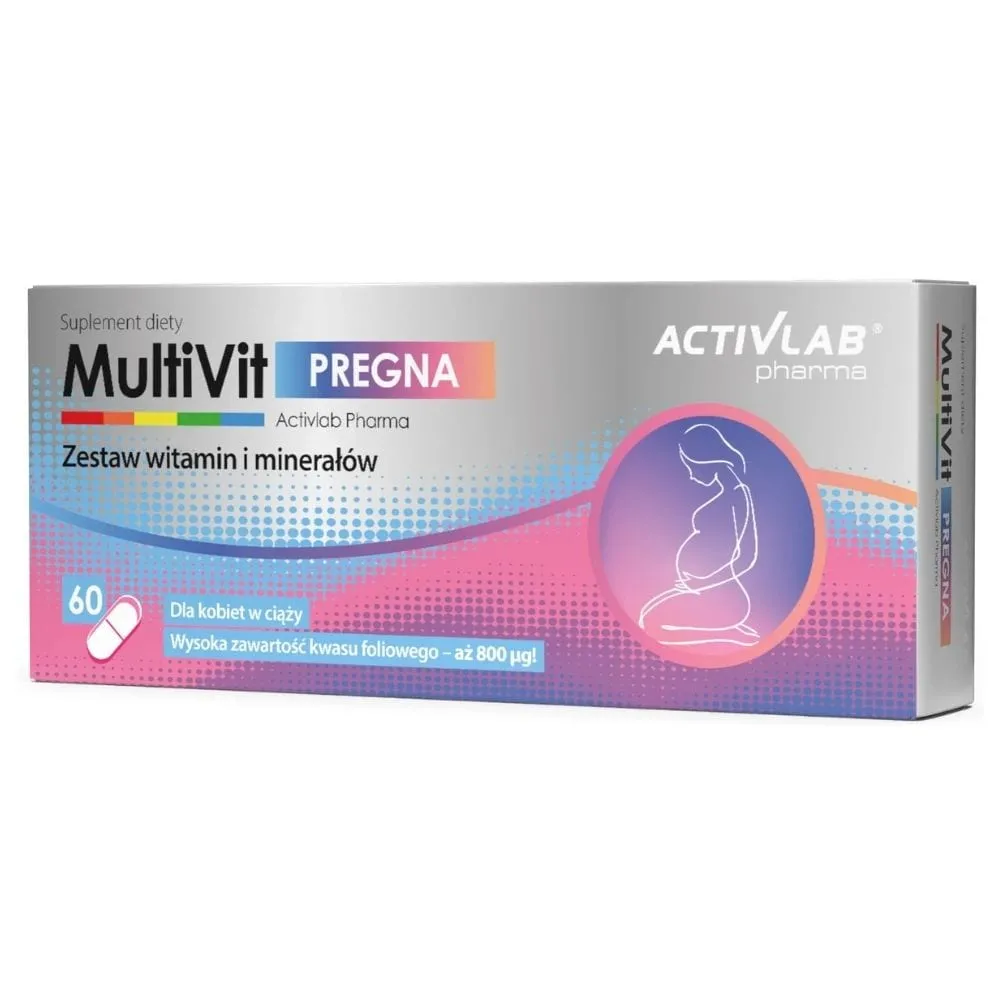 Activlab Pharma MultiVit Pregna - 60 Cápsulas