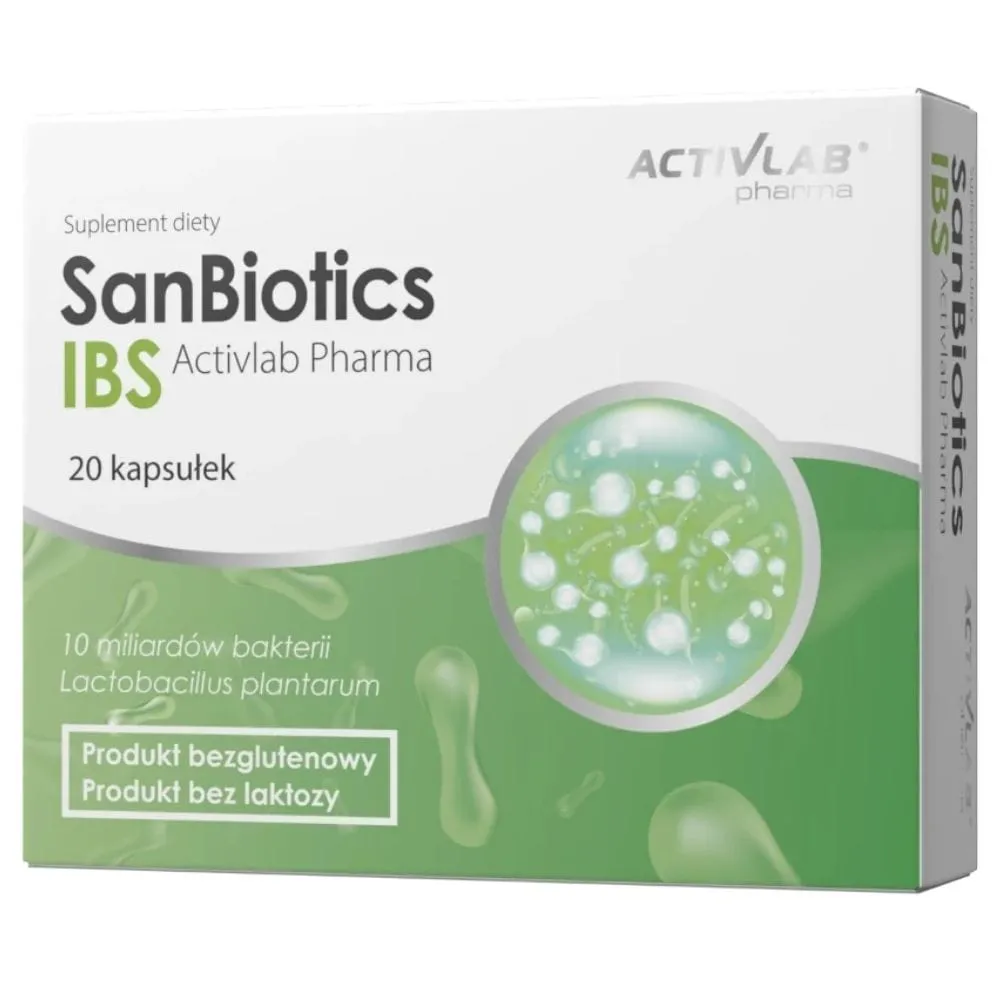 Activlab Pharma SanBiotics IBS - 20 Cápsulas